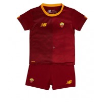 AS Roma Fußballbekleidung Heimtrikot Kinder 2022-23 Kurzarm (+ kurze hosen)